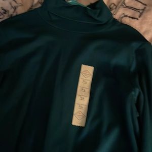 Hunter green turtleneck